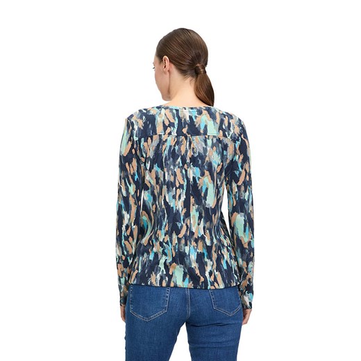 BETTY &amp; CO Koszulka w kolorze granatowo-błękitno-karmelowym Betty & Co XXL okazja Limango Polska
