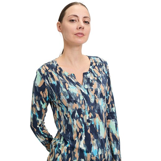BETTY &amp; CO Koszulka w kolorze granatowo-błękitno-karmelowym Betty & Co M promocja Limango Polska