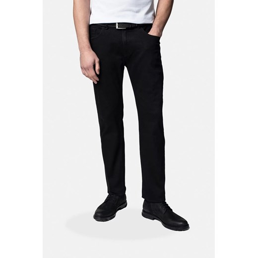 SPODNIE LUMIO 157A CZARNE ze sklepu Recman w kategorii Spodnie męskie - zdjęcie 187478323