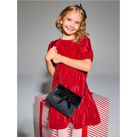 Sinsay - Torebka kuferek z ozdobną kokardą - czarny ze sklepu Sinsay w kategorii Listonoszki - zdjęcie 187479300