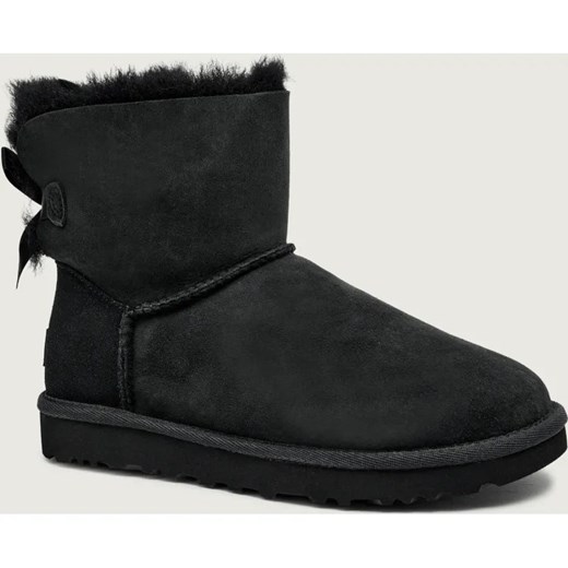UGG Śniegowce MINI BAILEY BOW II | zamsz ze sklepu Gomez Fashion Store w kategorii Śniegowce damskie - zdjęcie 187479643