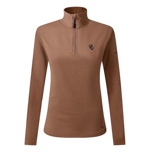 Dare 2b Koszulka narciarska &quot;Lowline II&quot; w kolorze jasnobrązowym ze sklepu Limango Polska w kategorii Bluzki damskie - zdjęcie 187480303