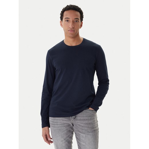 Emporio Armani Underwear Longsleeve EM000382 AF14210 MB433 Granatowy Regular Fit ze sklepu MODIVO w kategorii T-shirty męskie - zdjęcie 187481211