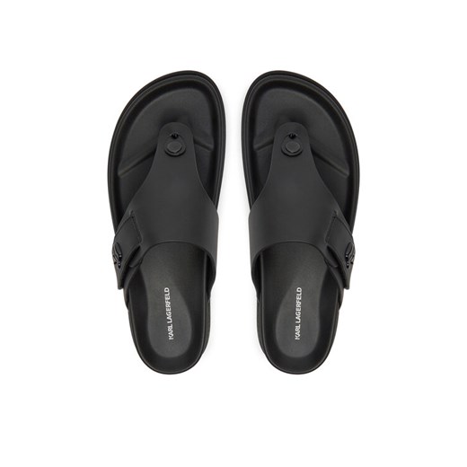 KARL LAGERFELD Japonki KL72105 Czarny ze sklepu MODIVO w kategorii Klapki męskie - zdjęcie 187481213