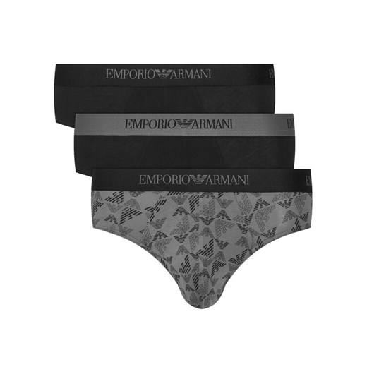 Emporio Armani Underwear Komplet slipów EM000256 AF10800 MC200 Czarny ze sklepu MODIVO w kategorii Majtki męskie - zdjęcie 187481224