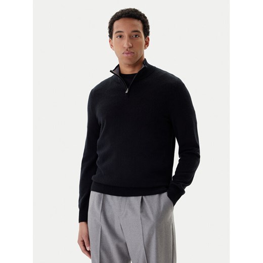 BOSS Sweter H-Hemarlo 50549984 Czarny Regular Fit ze sklepu MODIVO w kategorii Swetry męskie - zdjęcie 187481233