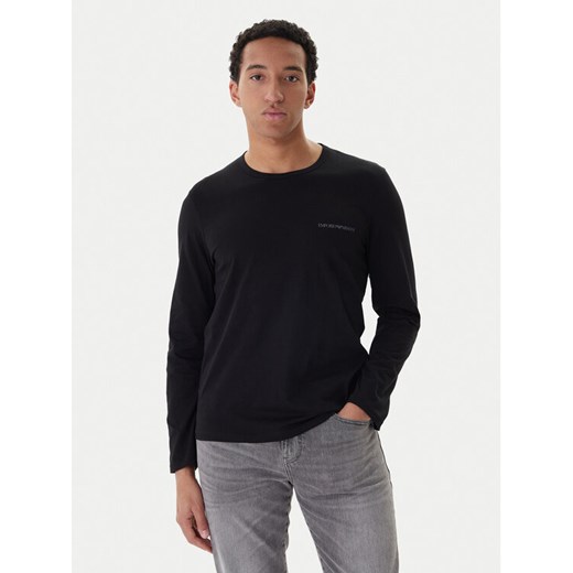 Emporio Armani Underwear Longsleeve EM000382 AF10800 UC001 Czarny Slim Fit ze sklepu MODIVO w kategorii T-shirty męskie - zdjęcie 187481271