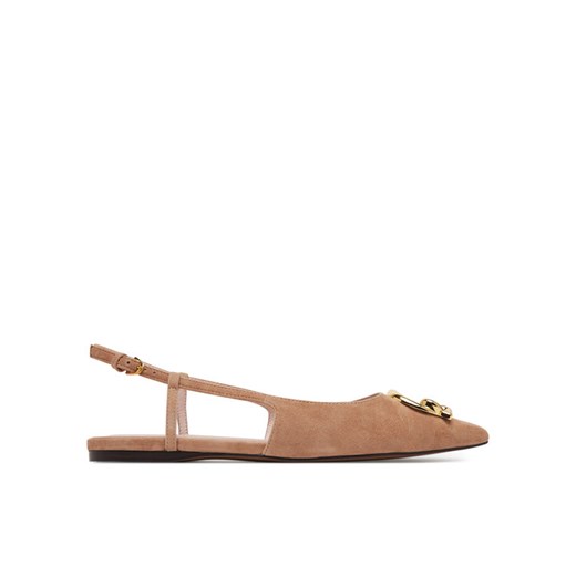 Coccinelle Baleriny E4 SB2 21 02 01 Beżowy ze sklepu MODIVO w kategorii Sandały damskie - zdjęcie 187481290