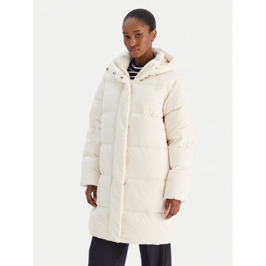 Tommy Hilfiger Kurtka puchowa Modern WW0WW46535 Écru Regular Fit ze sklepu MODIVO w kategorii Kurtki damskie - zdjęcie 187481312