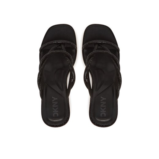 DKNY Japonki Labrini K1533958 Czarny ze sklepu MODIVO w kategorii Klapki damskie - zdjęcie 187481313