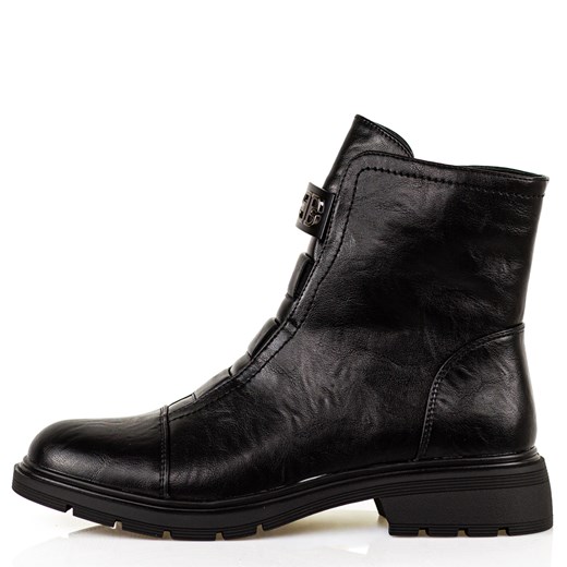 Czarne botki damskie M.Daszyński 2501-9 ze sklepu suzana.pl w kategorii Botki - zdjęcie 187482011