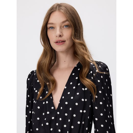 Reserved - Sukienka z wiskozy - wielobarwny Reserved XL Reserved