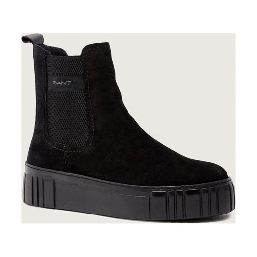 Gant Sztyblety Snowmont | zamsz ze sklepu Gomez Fashion Store w kategorii Botki - zdjęcie 187482863