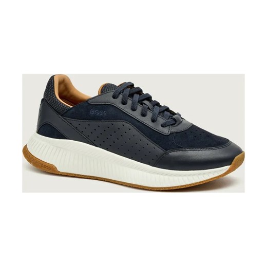 BOSS BLACK Skórzane sneakersy TTNM EVO_Slon_sdltme ze sklepu Gomez Fashion Store w kategorii Buty sportowe męskie - zdjęcie 187482873