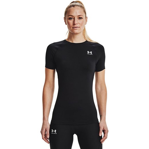 Under Armour Koszulka sportowa &quot;Authentics&quot; w kolorze czarnym ze sklepu Limango Polska w kategorii Bluzki damskie - zdjęcie 187483423