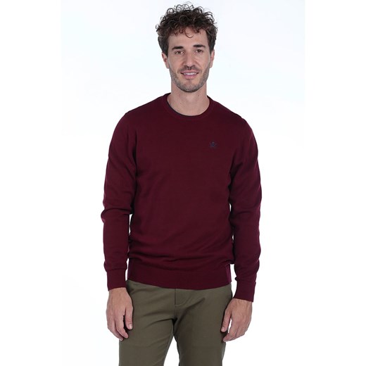 The Time of Bocha Sweter w kolorze bordowym ze sklepu Limango Polska w kategorii Swetry męskie - zdjęcie 187483492