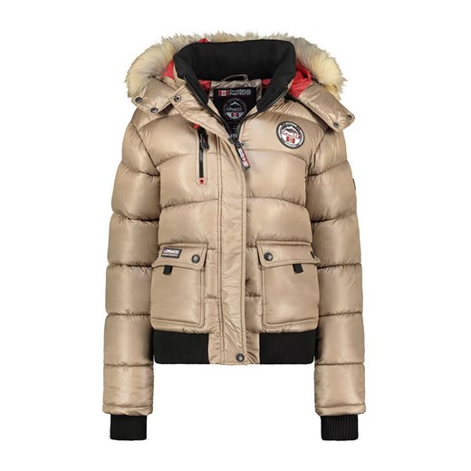 Canadian Peak Kurtka pikowana &quot;Bugseak&quot; w kolorze beżowym ze sklepu Limango Polska w kategorii Kurtki damskie - zdjęcie 187483520