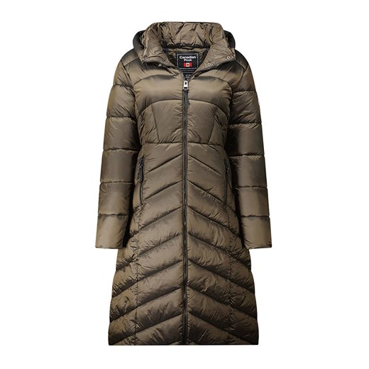 Canadian Peak Płaszcz pikowany &quot;Blancheak&quot; w kolorze khaki ze sklepu Limango Polska w kategorii Kurtki damskie - zdjęcie 187483524