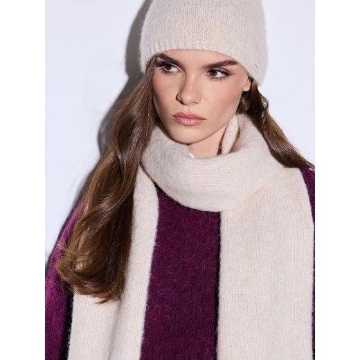 Mohito - Czapka z wełną - kremowy ze sklepu Mohito w kategorii Czapki zimowe damskie - zdjęcie 187483623
