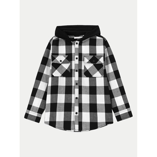 Coccodrillo Koszula WC4136402RAK Szary Regular Fit ze sklepu MODIVO w kategorii Koszule chłopięce - zdjęcie 187483813