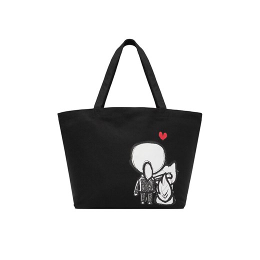 KARL LAGERFELD Torebka B1W50052 Czarny ze sklepu MODIVO w kategorii Torby Shopper bag - zdjęcie 187483814