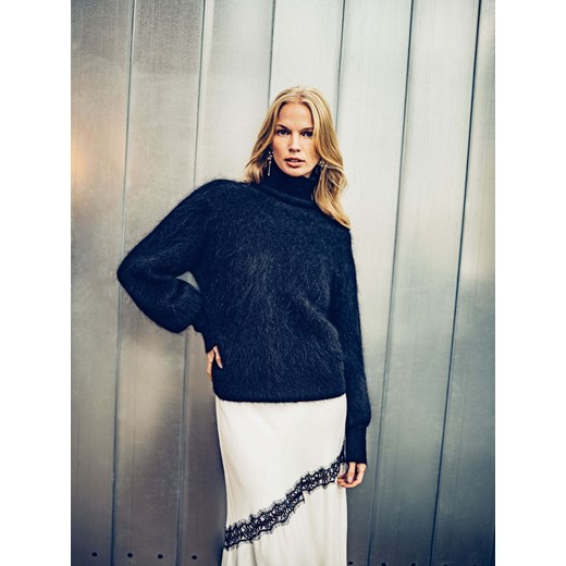 Reserved - Spódnica z wiskozy z koronką - wielobarwny ze sklepu Reserved w kategorii Spódnice - zdjęcie 187483993