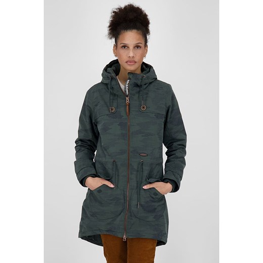 alife and kickin kurtka zimowa &quot;CharlotteAK&quot; w kolorze khaki Alife And Kickin M okazyjna cena Limango Polska