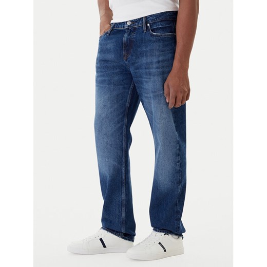 Guess Jeansy M5YAN2 D5KT3 Granatowy Regular Fit ze sklepu MODIVO w kategorii Jeansy męskie - zdjęcie 187484332