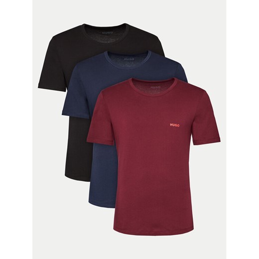 HUGO Komplet t-shirtów 50480088 Kolorowy Regular Fit ze sklepu MODIVO w kategorii T-shirty męskie - zdjęcie 187485054