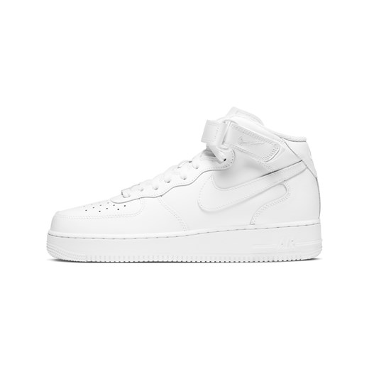 Buty męskie Nike Air Force 1 Mid '07 - Biel ze sklepu Nike poland w kategorii Buty sportowe męskie - zdjęcie 187485602