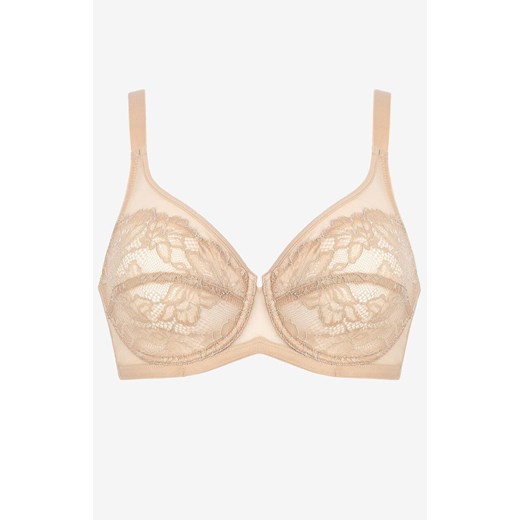 Biustonosz miękki soft koronkowy z fiszbinami cielisty Petra Pizzo, Kolor cielisty, Rozmiar 75C, INFIORE ze sklepu Intymna w kategorii Biustonosze - zdjęcie 187485713