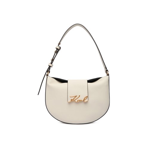 Torebka KARL LAGERFELD B1W30059 Biały ze sklepu eobuwie.pl w kategorii Listonoszki - zdjęcie 187486140