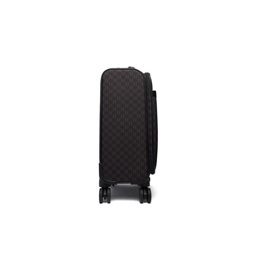 Walizka kabinowa KARL LAGERFELD Ikon Monogram B1W30253 Brązowy ze sklepu eobuwie.pl w kategorii Walizki - zdjęcie 187486141