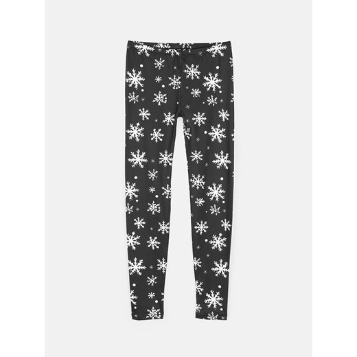 GATE Legginsy z nadrukiem 3Y ze sklepu gateshop w kategorii Spodnie dziewczęce - zdjęcie 187486390