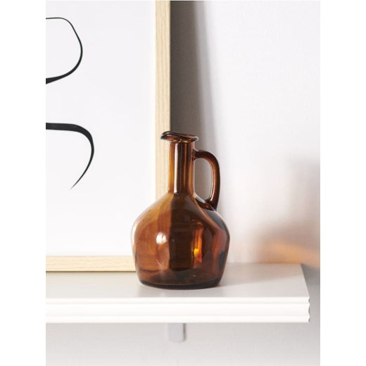 Sinsay - Szklana butelka na olej - brązowy ze sklepu Sinsay w kategorii Perfumy damskie - zdjęcie 187487103