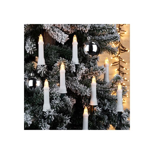Profiline Świece choinkowe LED (30 szt.) w kolorze ciepłej bieli ze sklepu Limango Polska w kategorii Dekoracje bożonarodzeniowe - zdjęcie 187487743