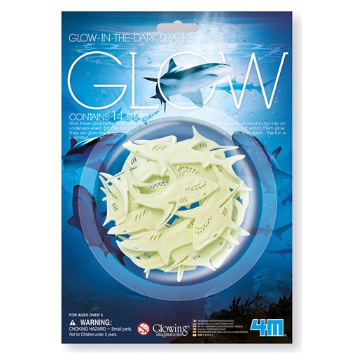 HCM Naklejki-rekiny (14 szt.) - 3+ ze sklepu Limango Polska w kategorii Zabawki - zdjęcie 187487772