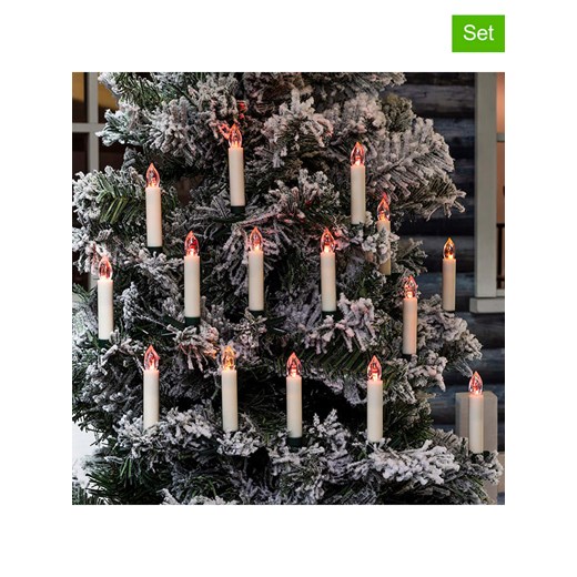 Profiline Bezprzewodowe świeczki LED (15 szt.) ze wzorem - wys. 10,5 x Ø 1,5 cm ze sklepu Limango Polska w kategorii Oświetlenie - zdjęcie 187487850