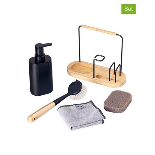 Vigar 5-częściowy organizer &quot;Vintage&quot; w kolorze czarnym ze sklepu Limango Polska w kategorii Akcesoria kuchenne - zdjęcie 187487940