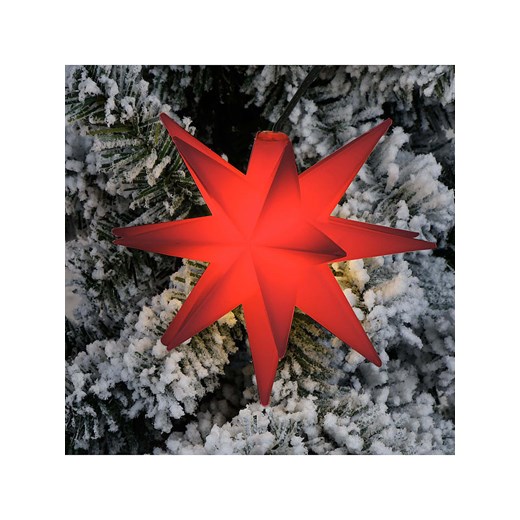 Hollybell Dekoracja LED w kolorze czerwonym - 12 x 12 cm ze sklepu Limango Polska w kategorii Oświetlenie - zdjęcie 187488032
