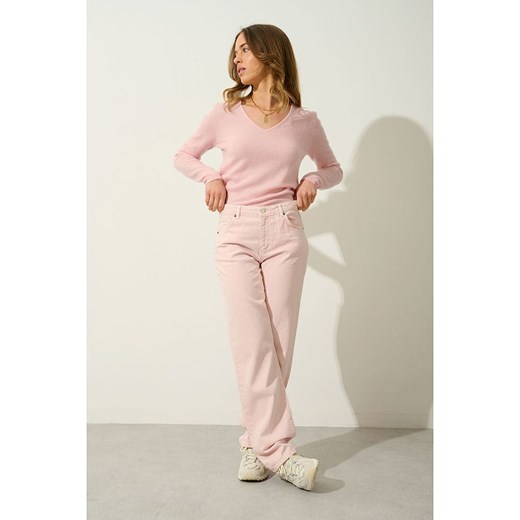 AUTHENTIC CASHMERE Kaszmirowy sweter &quot;Galise&quot; w kolorze jasnoróżowym ze sklepu Limango Polska w kategorii Swetry damskie - zdjęcie 187488140