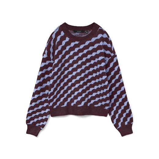 Vero Moda Sweter w kolorze brązowo-błękitnym ze sklepu Limango Polska w kategorii Swetry damskie - zdjęcie 187488223