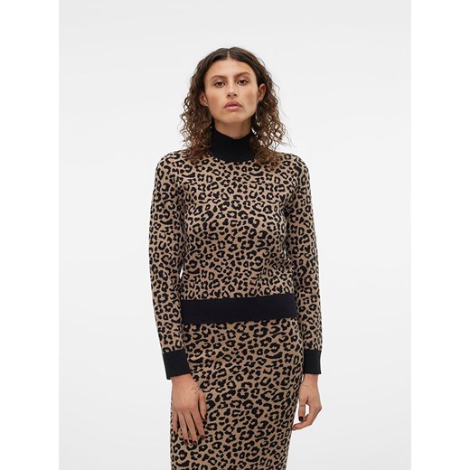 Vero Moda Sweter w kolorze beżowym ze sklepu Limango Polska w kategorii Swetry damskie - zdjęcie 187488250