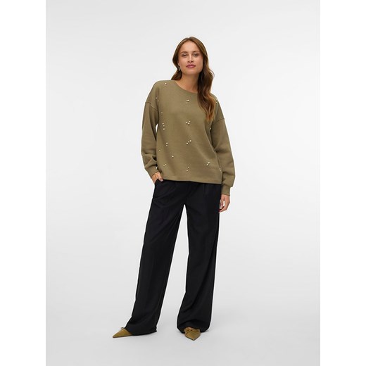 Vero Moda Bluza w kolorze khaki ze sklepu Limango Polska w kategorii Bluzy damskie - zdjęcie 187488391