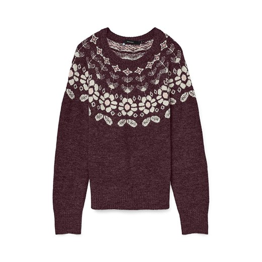 Vero Moda Sweter w kolorze bordowym ze sklepu Limango Polska w kategorii Swetry damskie - zdjęcie 187488514