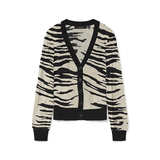Vero Moda Kardigan w kolorze czarno-beżowym ze sklepu Limango Polska w kategorii Swetry damskie - zdjęcie 187488551
