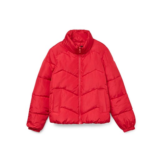 Vero Moda Kurtka pikowana w kolorze czerwonym ze sklepu Limango Polska w kategorii Kurtki damskie - zdjęcie 187488694