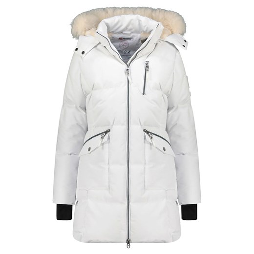 Geographical Norway Płaszcz pikowany &quot;Balaland&quot; w kolorze białym ze sklepu Limango Polska w kategorii Kurtki damskie - zdjęcie 187488771