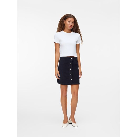 Vero Moda Spódnica sztruksowa w kolorze czarnym ze sklepu Limango Polska w kategorii Spódnice - zdjęcie 187488880