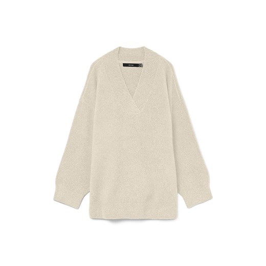 Vero Moda Sweter w kolorze beżowym ze sklepu Limango Polska w kategorii Swetry damskie - zdjęcie 187488891